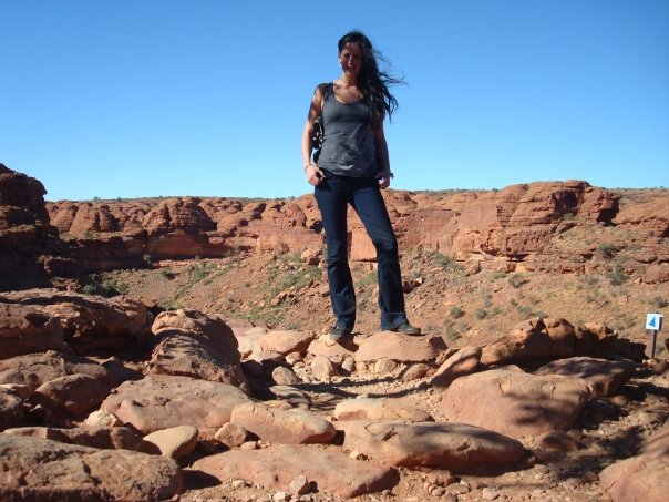 Suzanne in Kings Canyon.