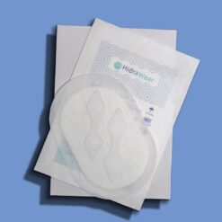 Applying a HidraWear Dressing to protect skin around an HS wound